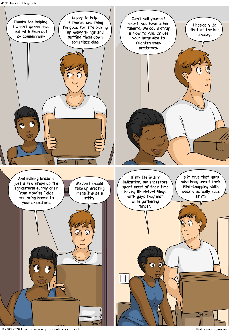 Questionable Content 10.2.2020