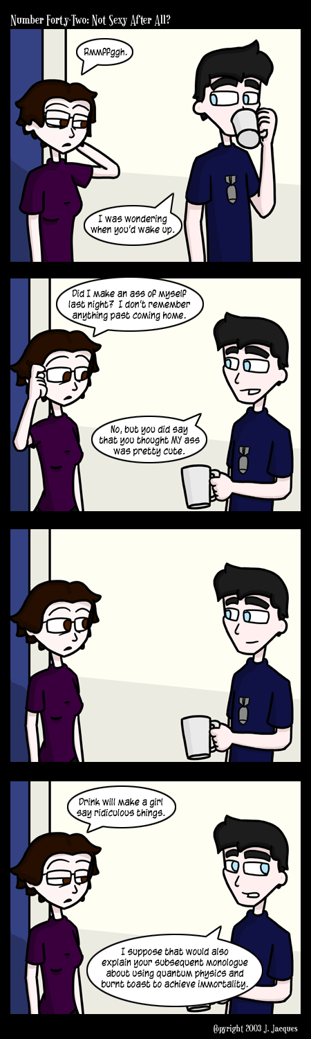 Questionable Content 30.1.2004