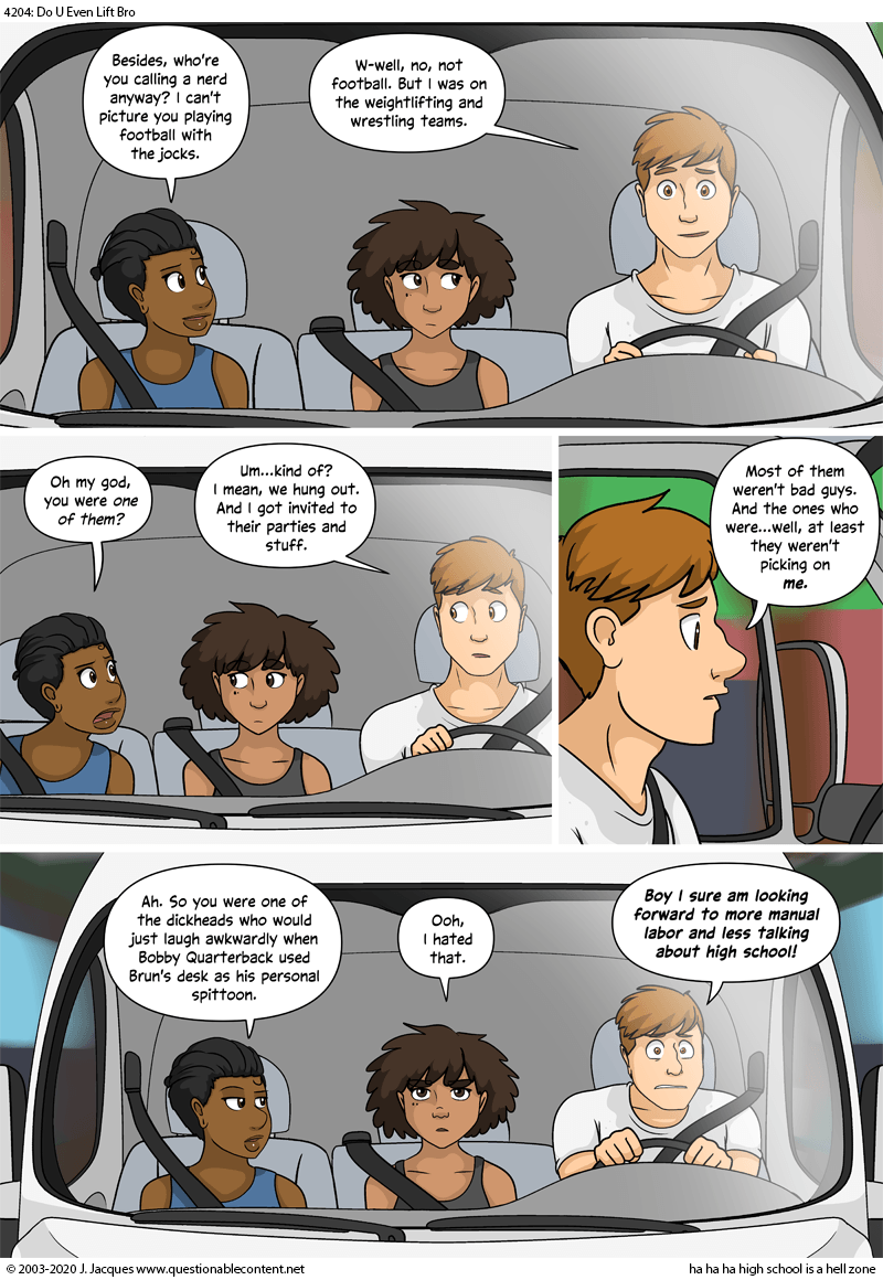 Questionable Content 20.2.2020