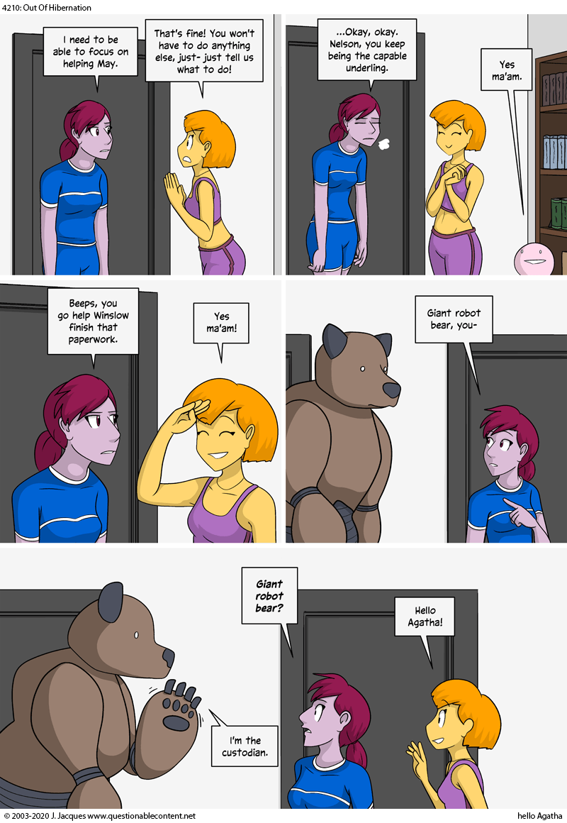 Questionable Content 28.2.2020