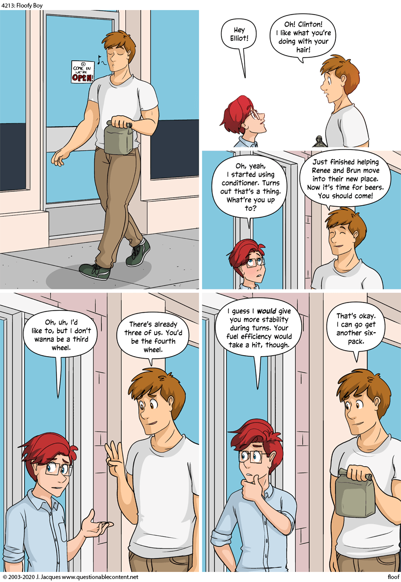 Questionable Content 4.3.2020