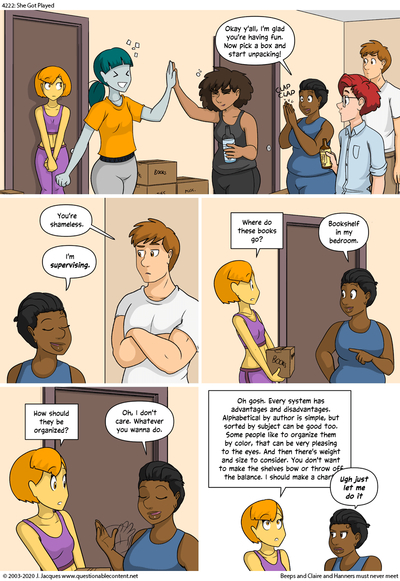 Questionable Content 17.3.2020