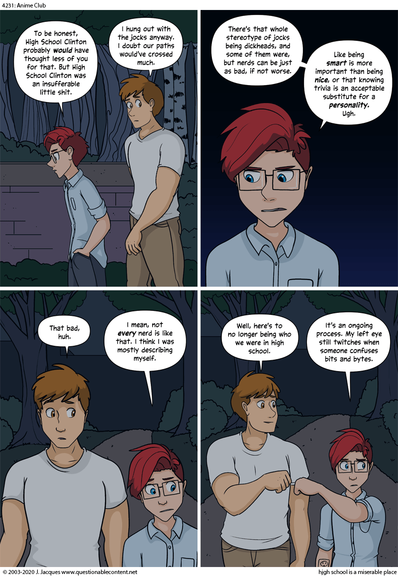 Questionable Content 30.3.2020