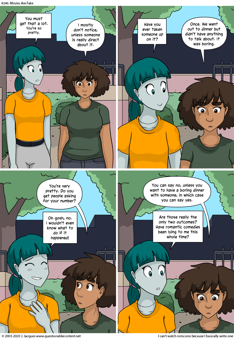 Questionable Content 20.4.2020