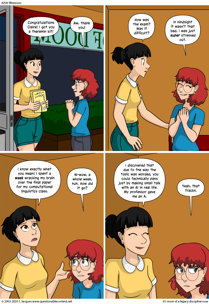 Questionable Content 6.5.2020