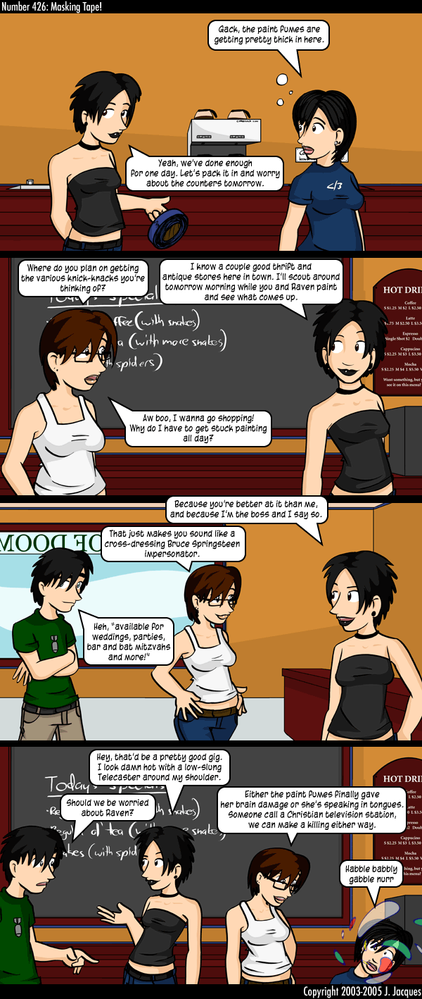 Questionable Content 16.8.2005