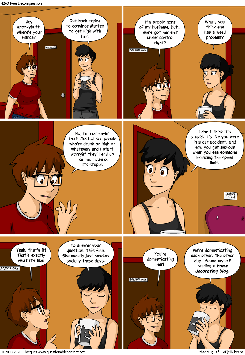 Questionable Content 13.5.2020