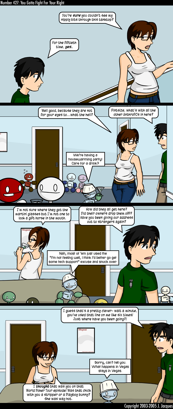 Questionable Content 17.8.2005