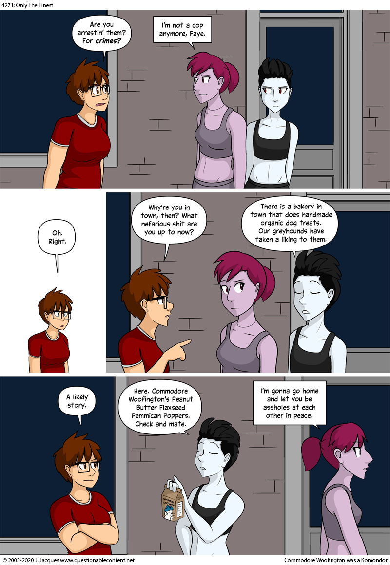 Questionable Content 25.5.2020