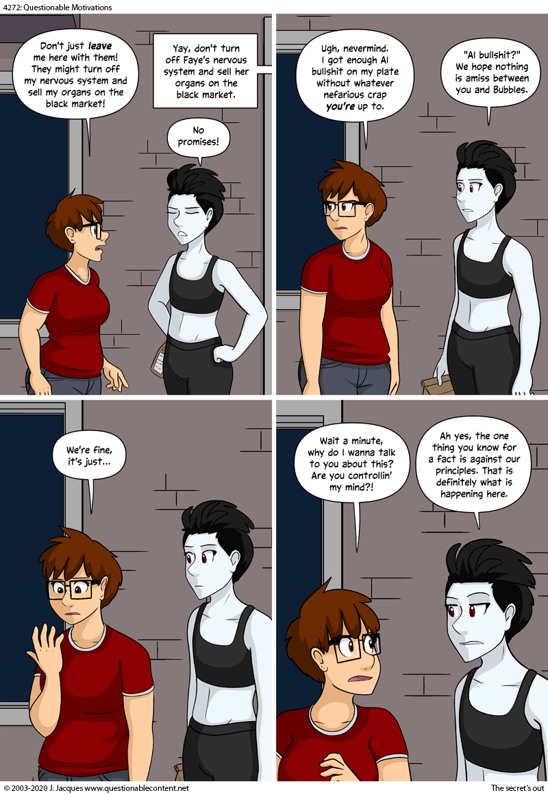 Questionable Content 26.5.2020