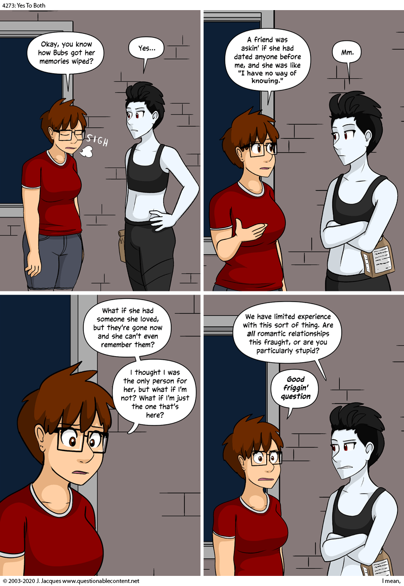 Questionable Content 27.5.2020