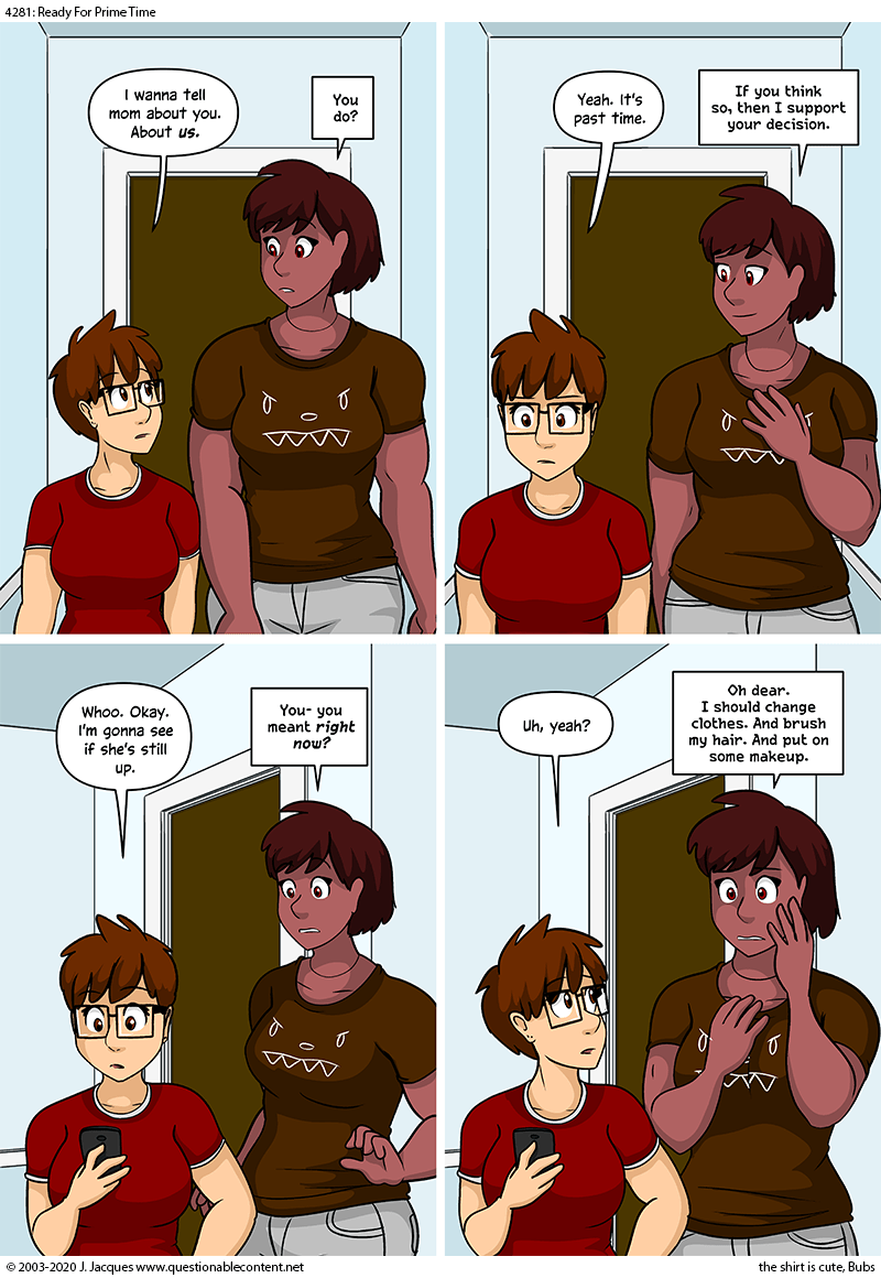 Questionable Content 8.6.2020