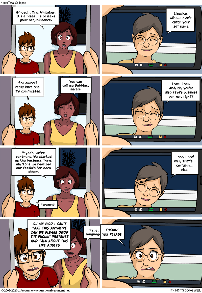 Questionable Content 11.6.2020