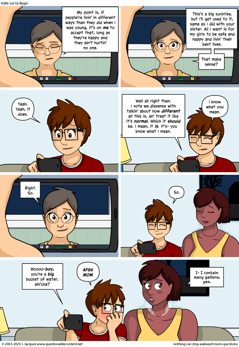 Questionable Content 15.6.2020