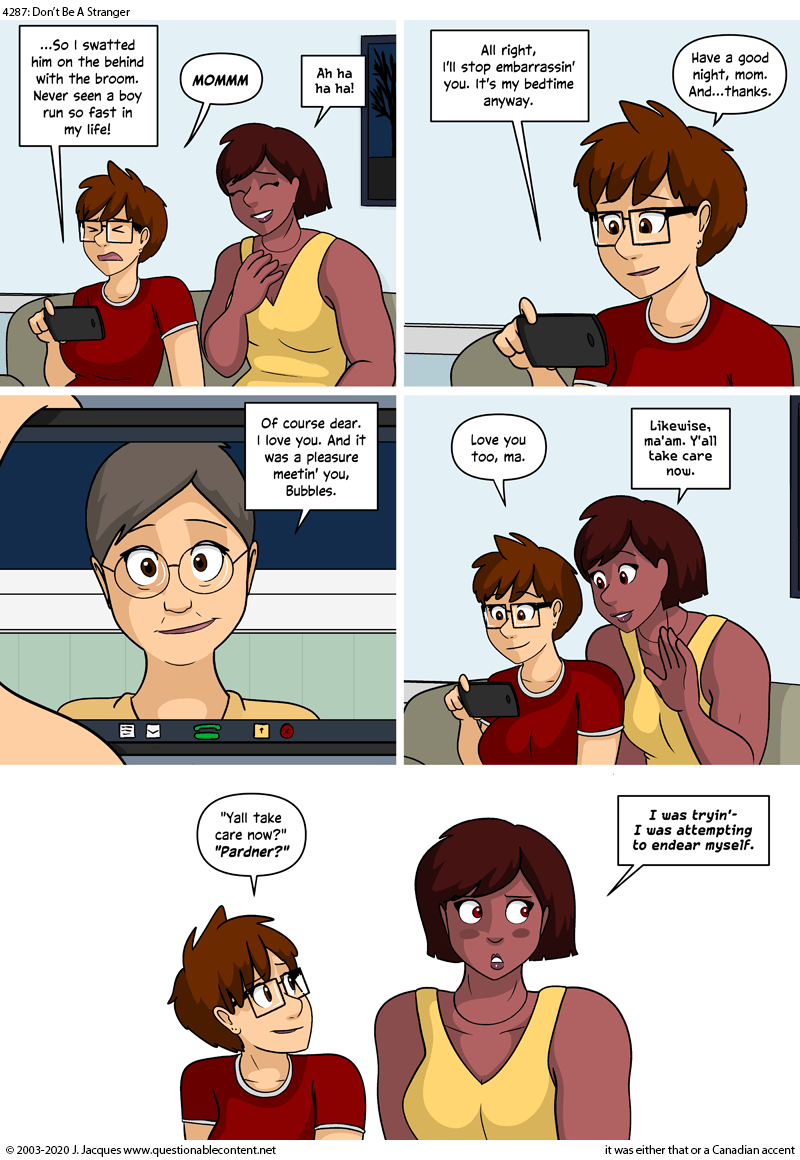 Questionable Content 16.6.2020