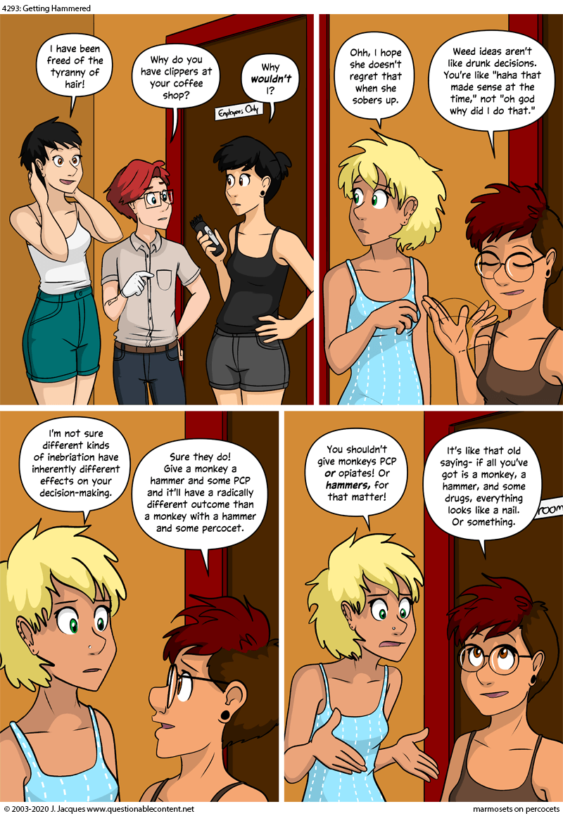 Questionable Content 24.6.2020