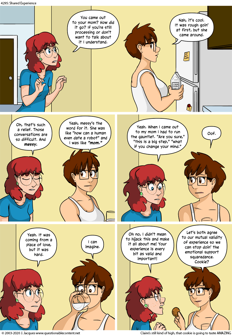 Questionable Content 26.6.2020