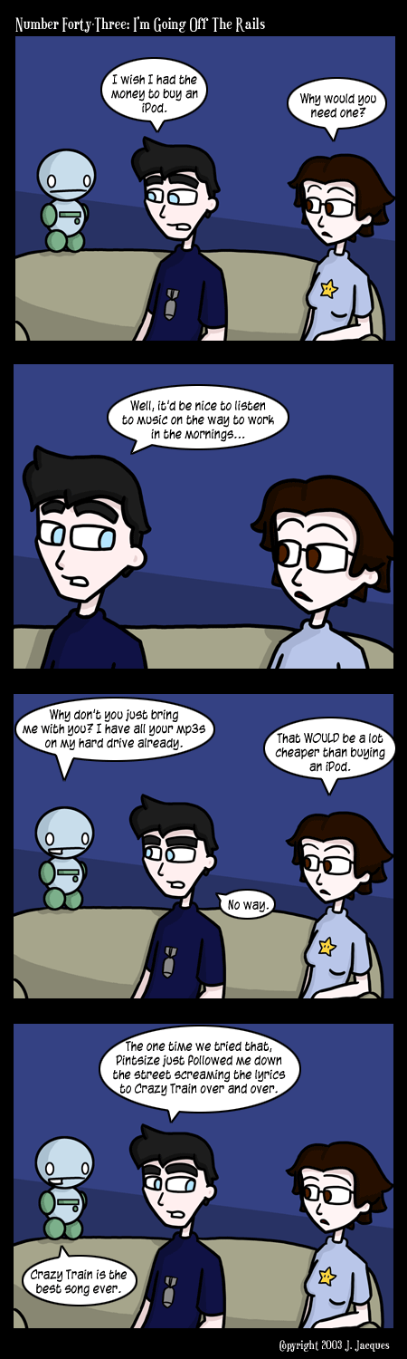 Questionable Content 30.1.2004