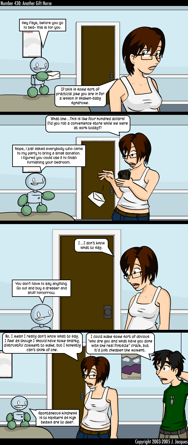 Questionable Content 22.8.2005