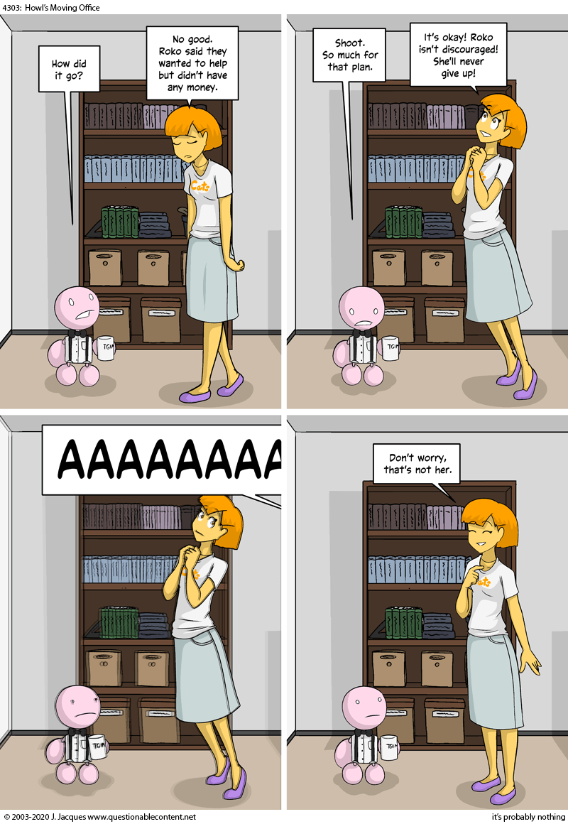 Questionable Content 8.7.2020