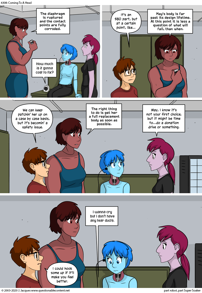 Questionable Content 15.7.2020