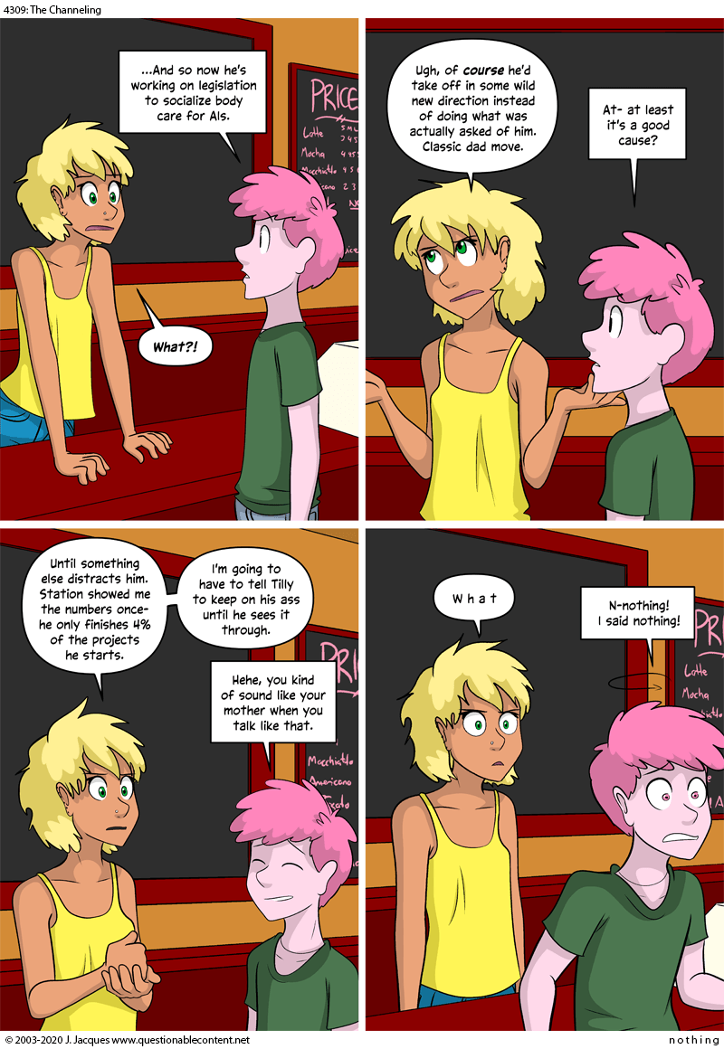 Questionable Content 16.7.2020