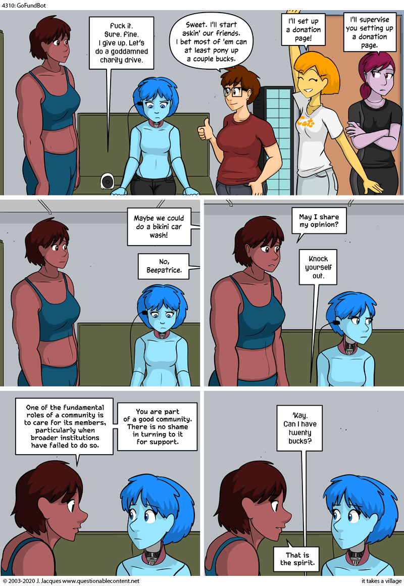 Questionable Content 17.7.2020