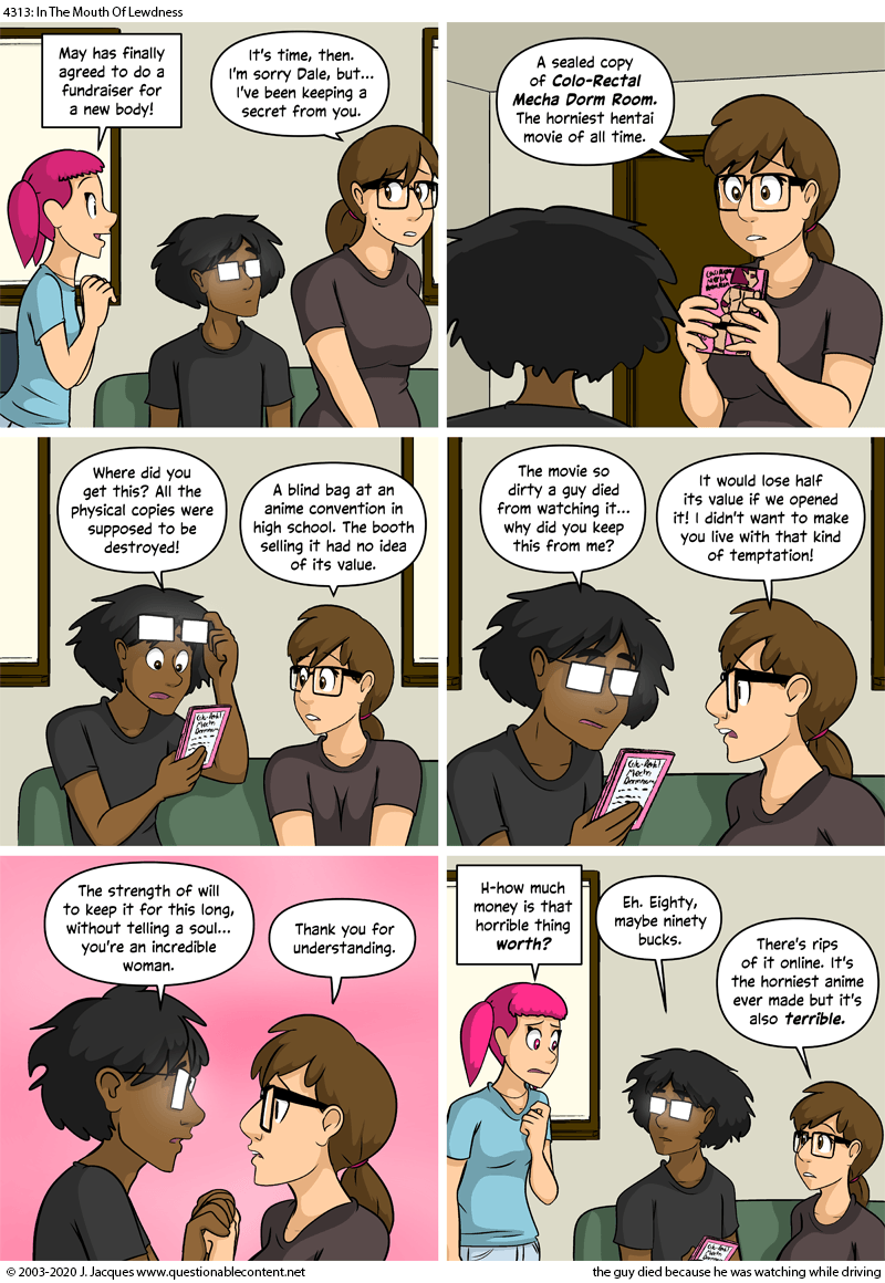 Questionable Content 22.7.2020