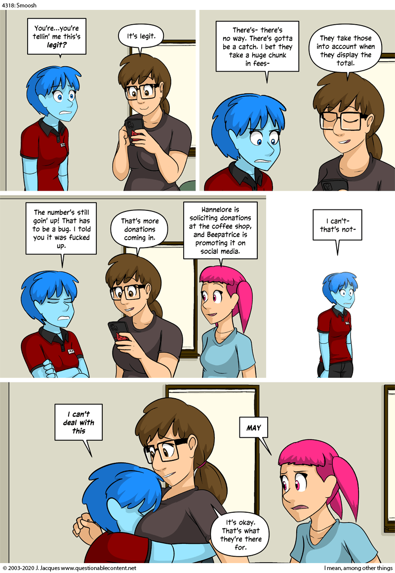 Questionable Content 29.7.2020