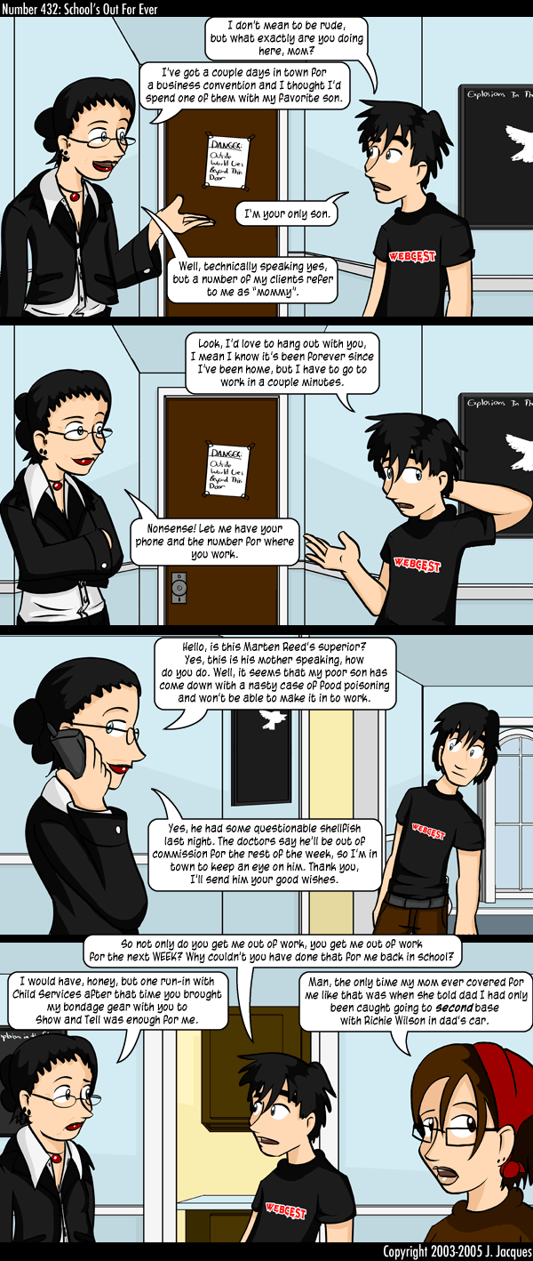 Questionable Content 24.8.2005