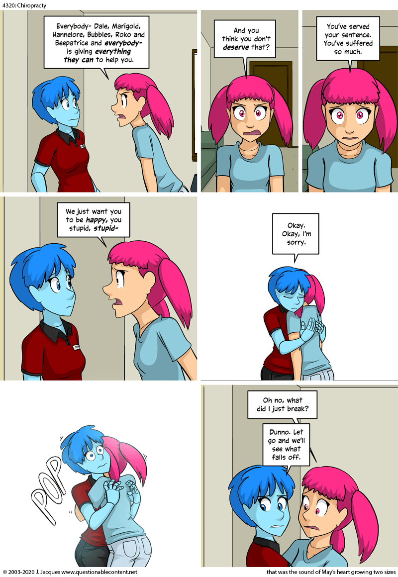 Questionable Content 31.7.2020