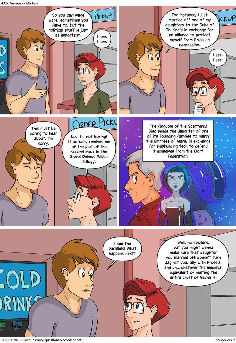 Questionable Content 11.8.2020