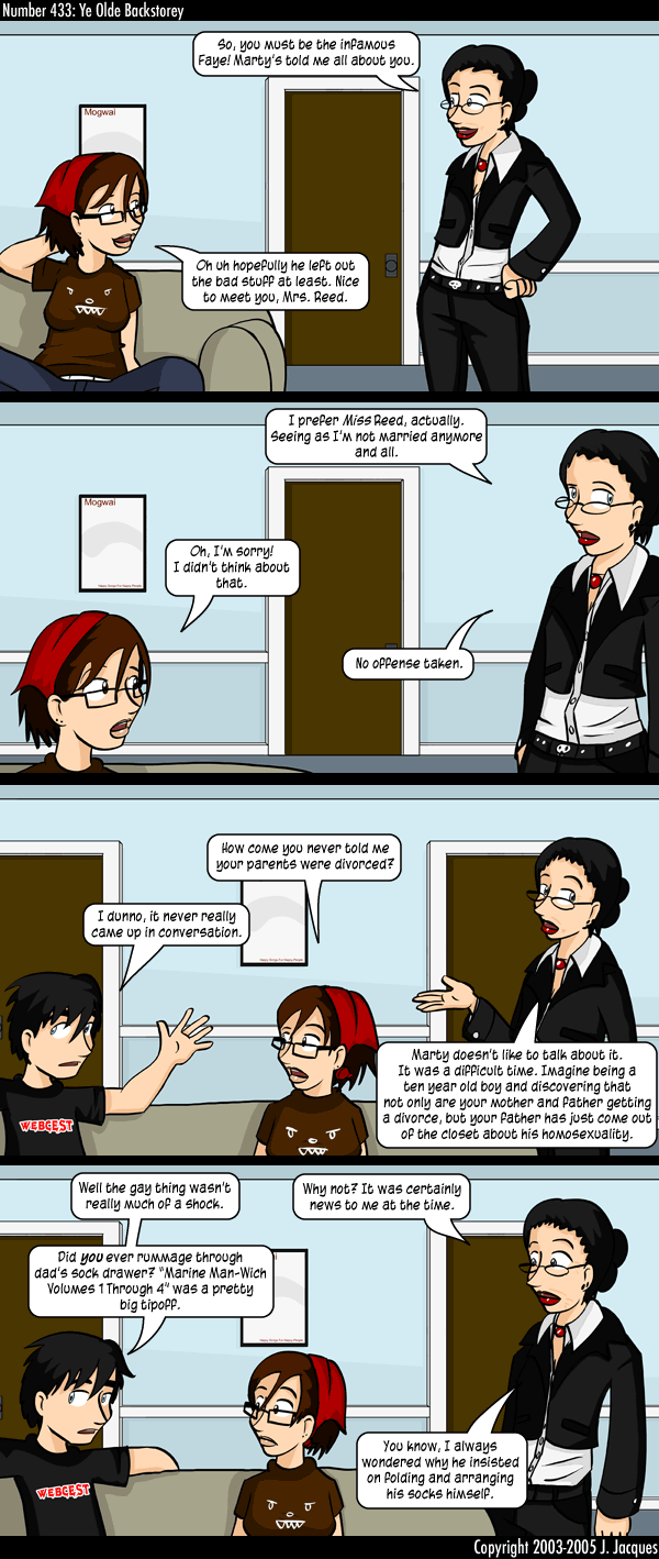 Questionable Content 25.8.2005