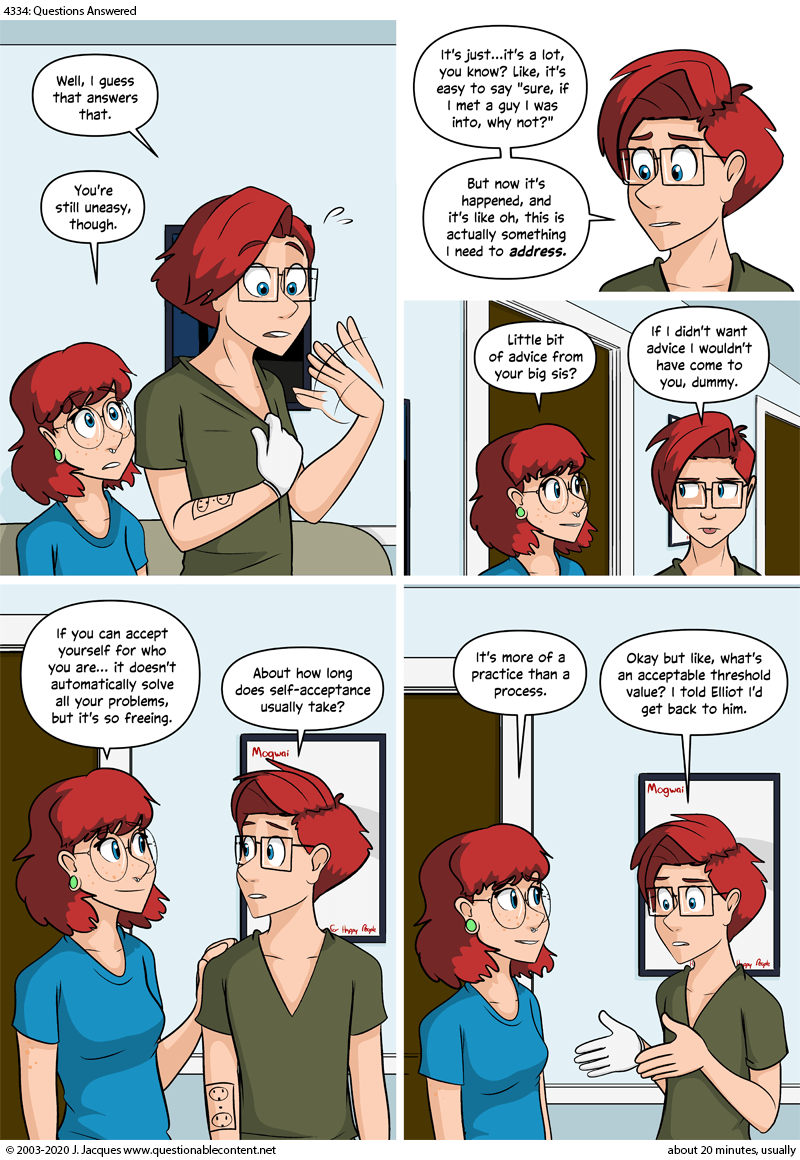 Questionable Content 20.8.2020