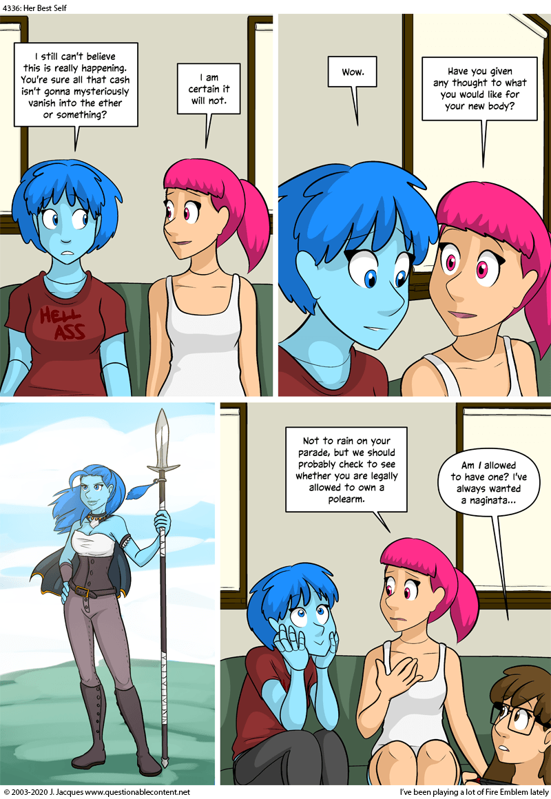 Questionable Content 24.8.2020