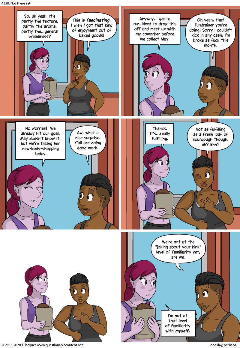 Questionable Content 26.8.2020