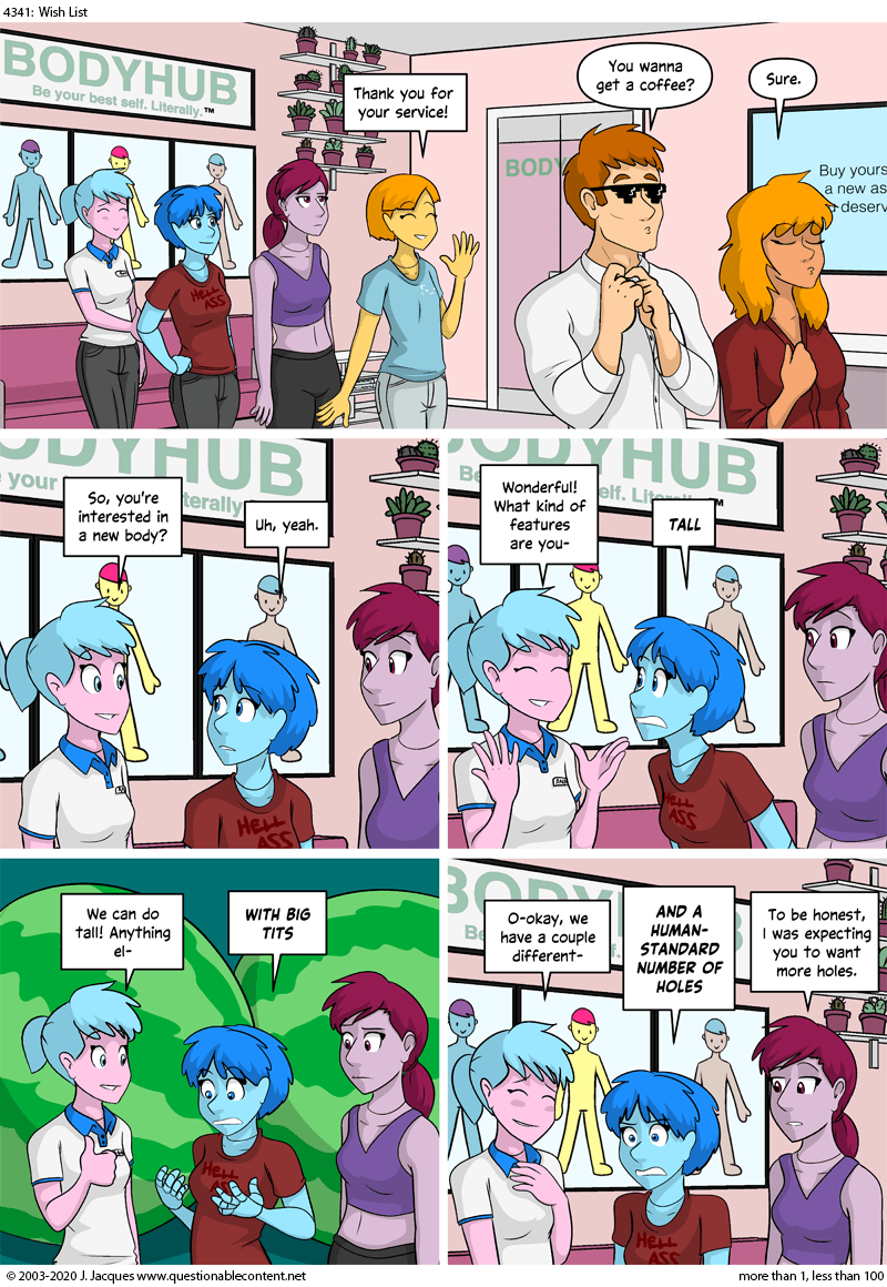 Questionable Content 1.1.1970