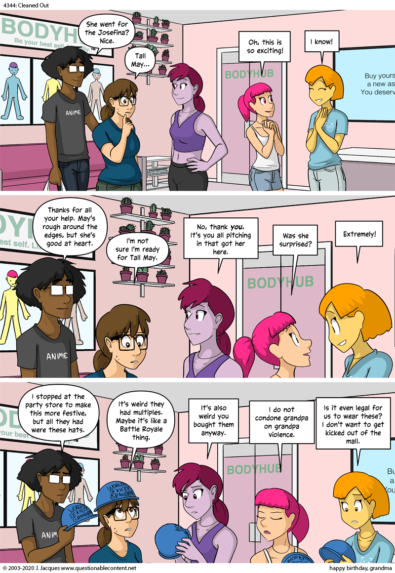 Questionable Content 3.9.2020