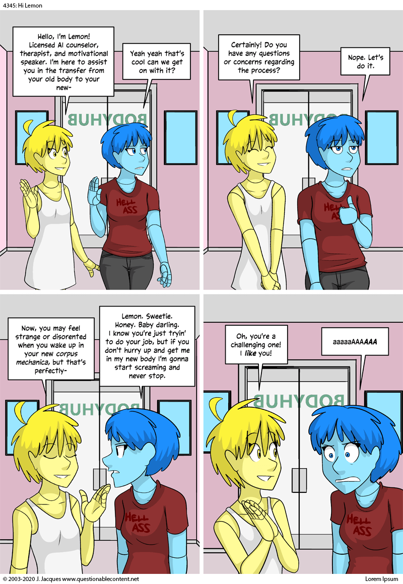 Questionable Content 4.9.2020