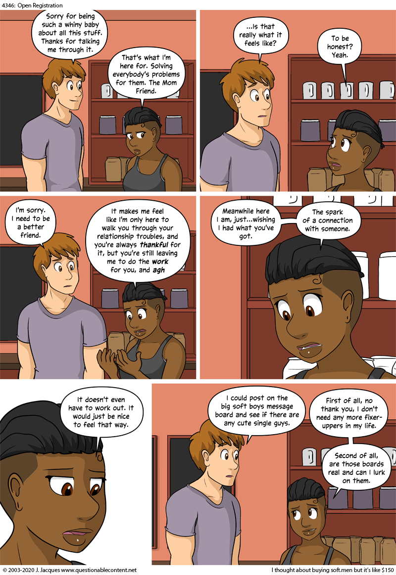 Questionable Content 7.9.2020