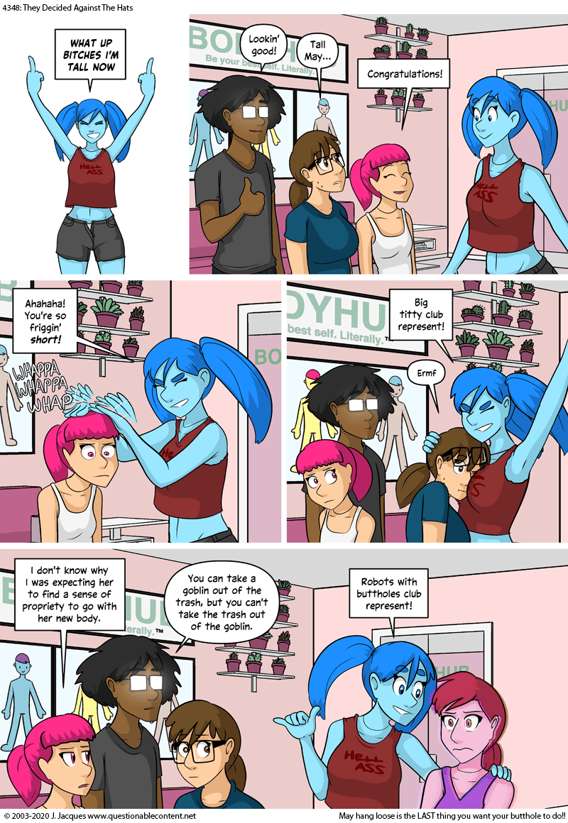 Questionable Content 10.9.2020