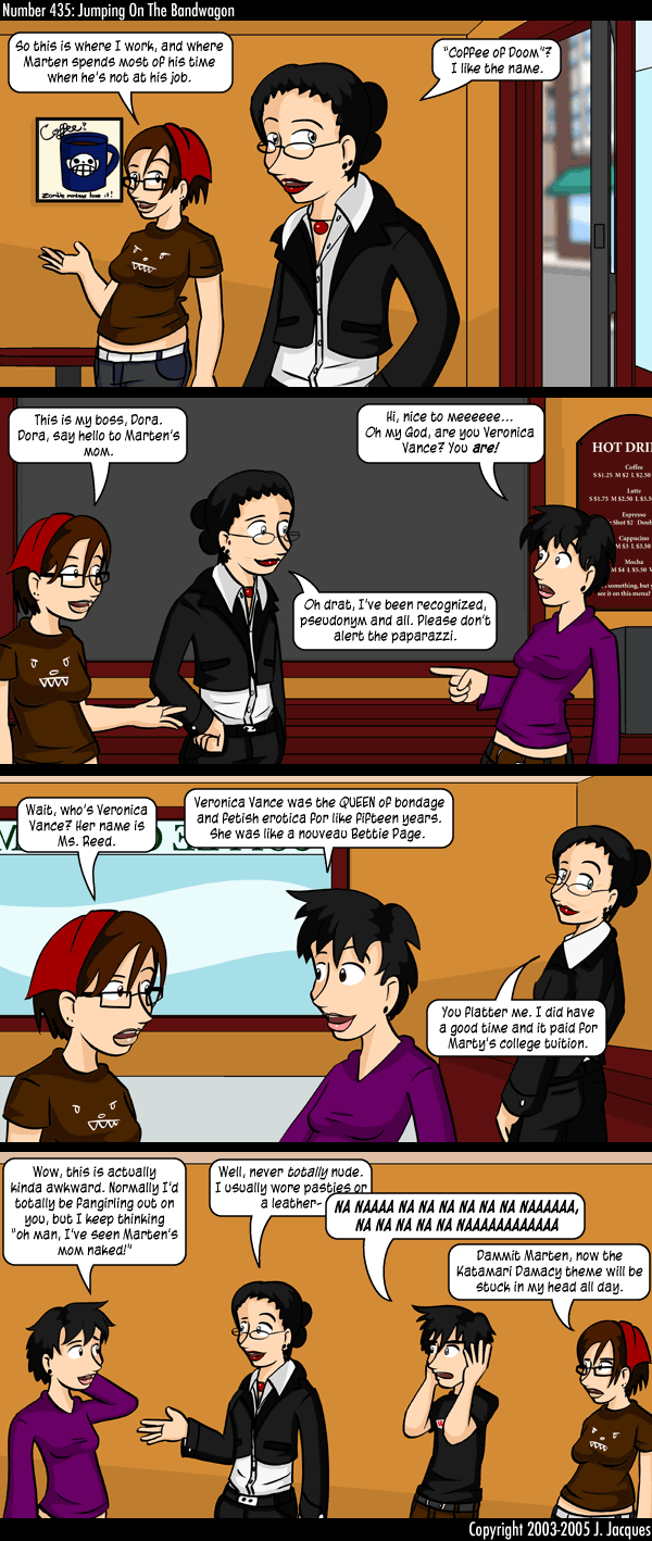 Questionable Content 29.8.2005