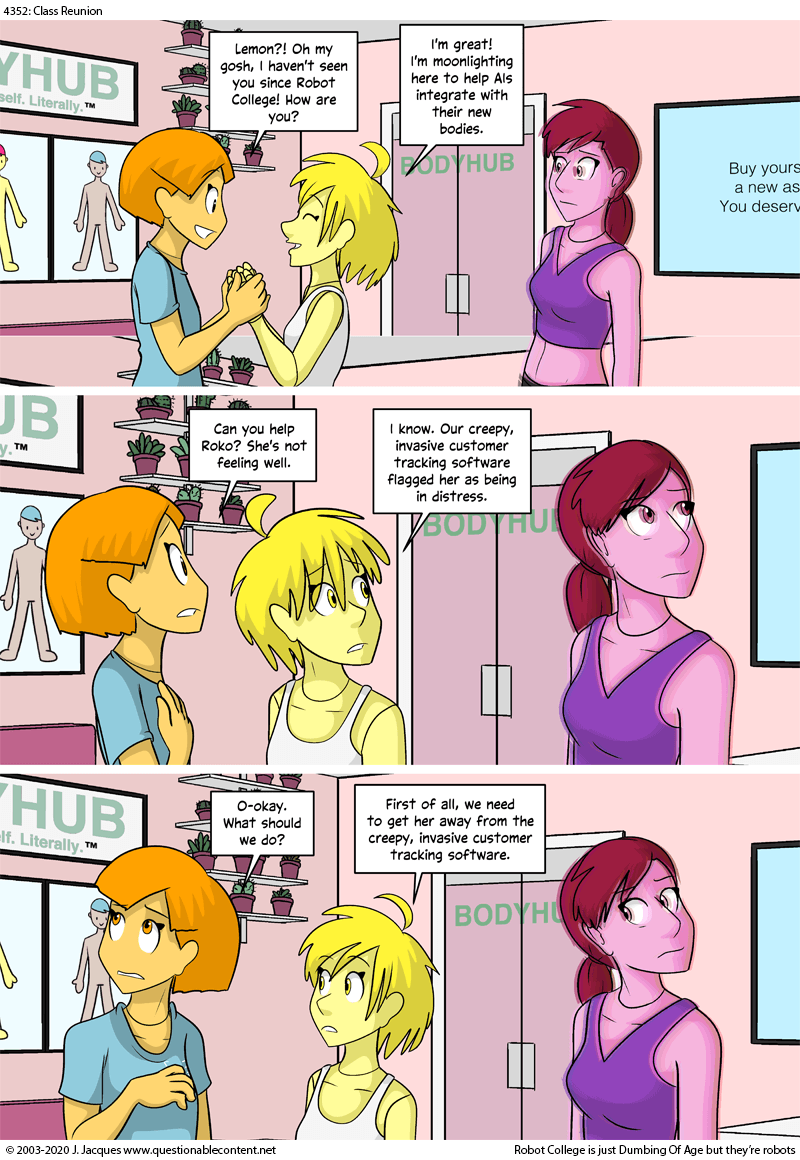 Questionable Content 15.9.2020