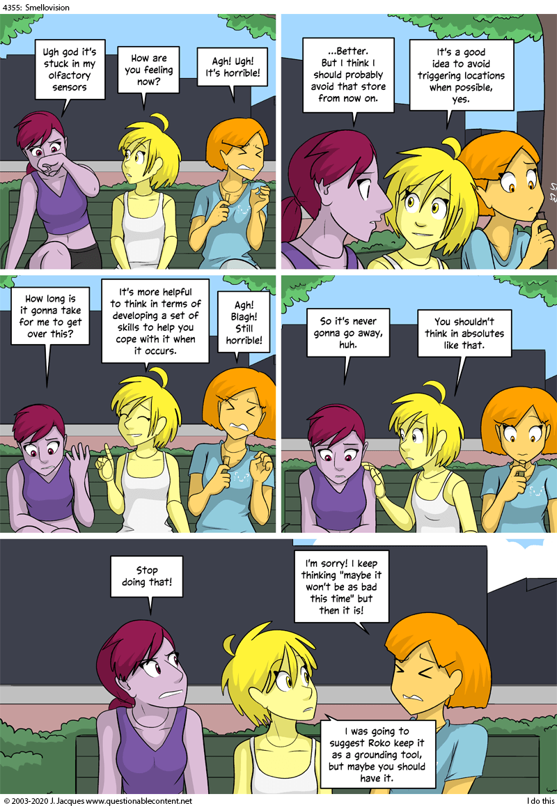 Questionable Content 18.9.2020