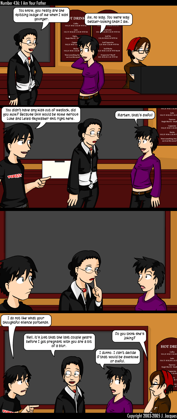 Questionable Content 30.8.2005