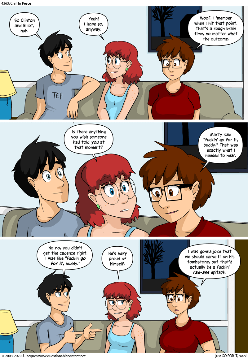 Questionable Content 30.9.2020