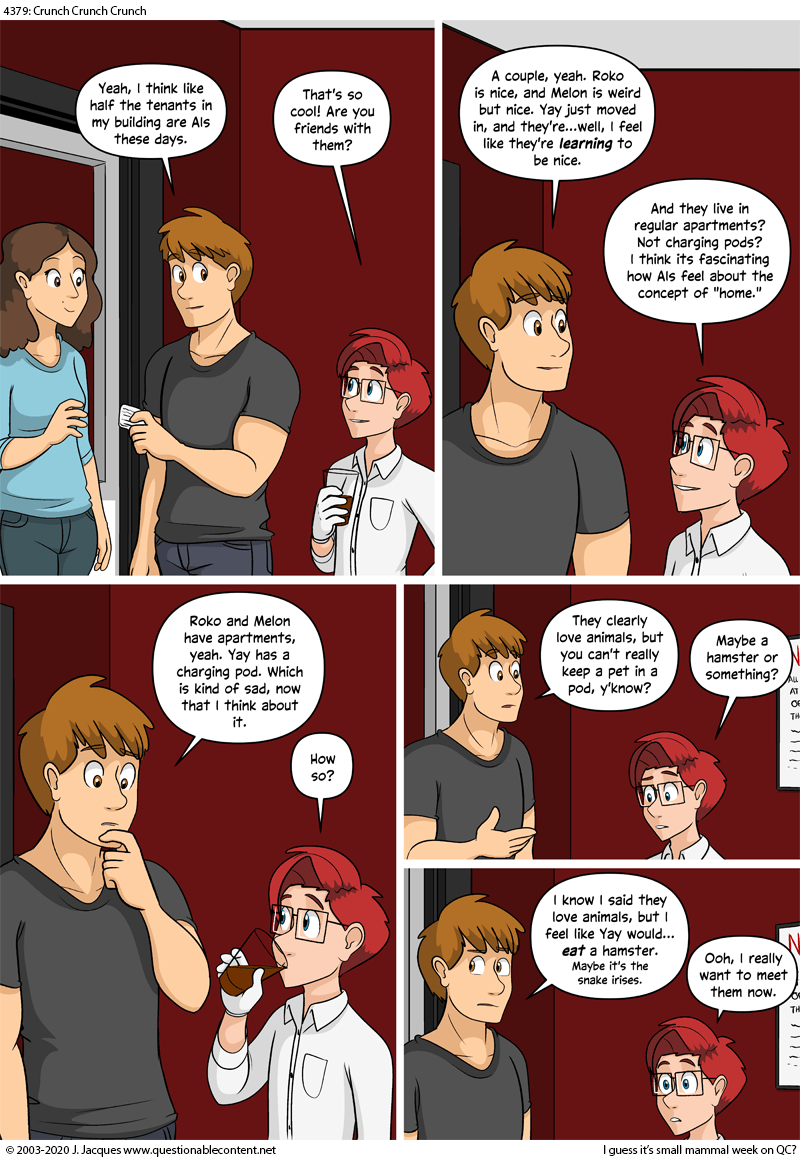 Questionable Content 22.10.2020