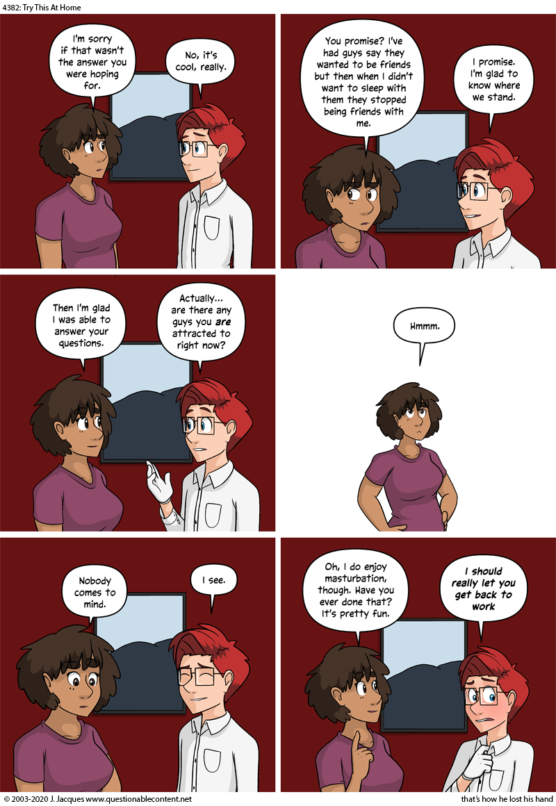 Questionable Content 27.10.2020