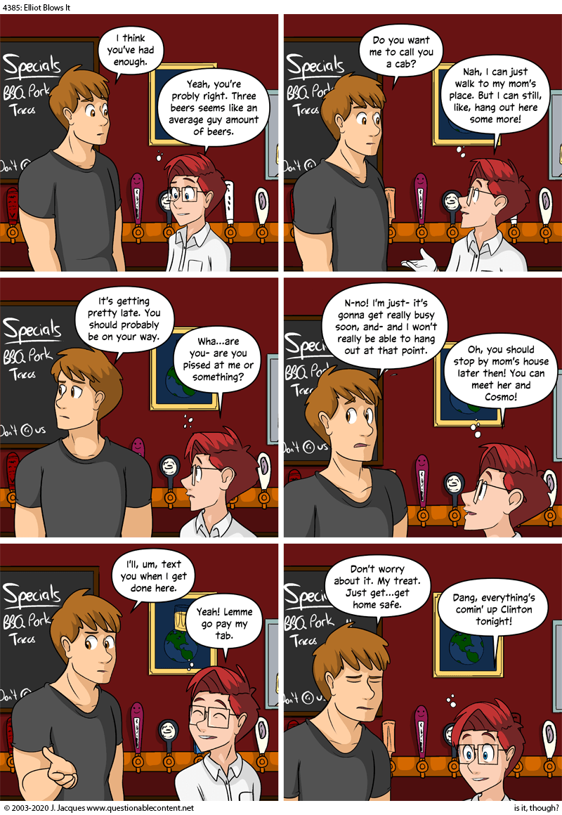 Questionable Content 30.10.2020