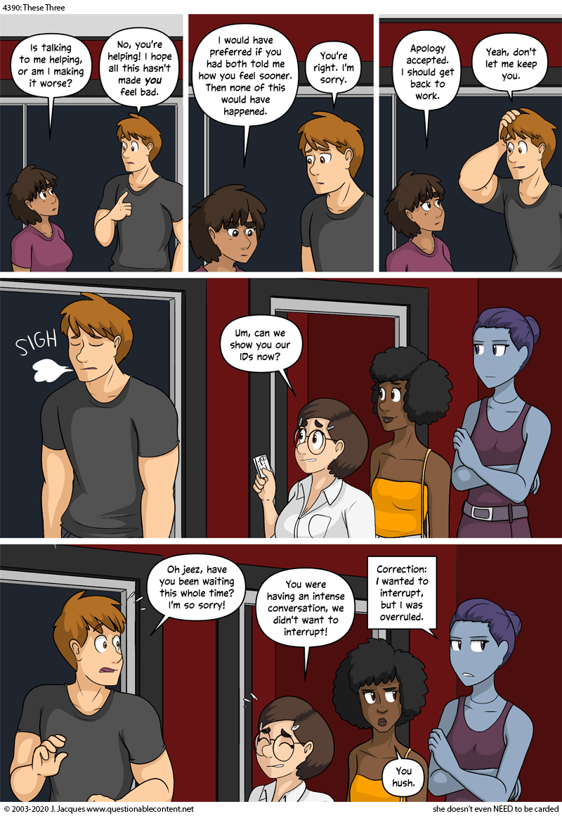 Questionable Content 6.11.2020